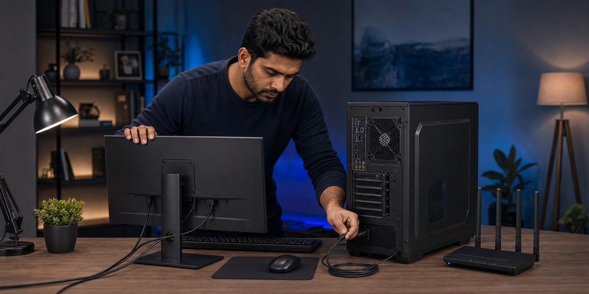 Home PC installation service