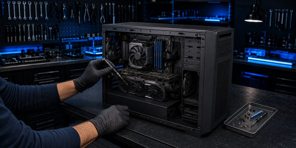 Desktop PC repair service